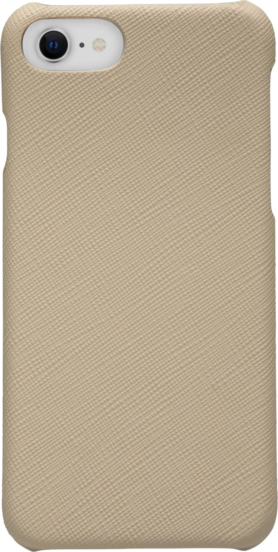 Dbramante1928 New York Leather Folio Case iPhone SE 3rd / 2nd / 8 / 7 Sahara Sand - BONUS Screen Protector