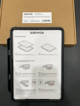 Griffin Survivor Endurance Case iPad 10.2 7th 8th 9th Gen - Black
