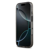 guess case for iphone 17 pro black in-hand photo
