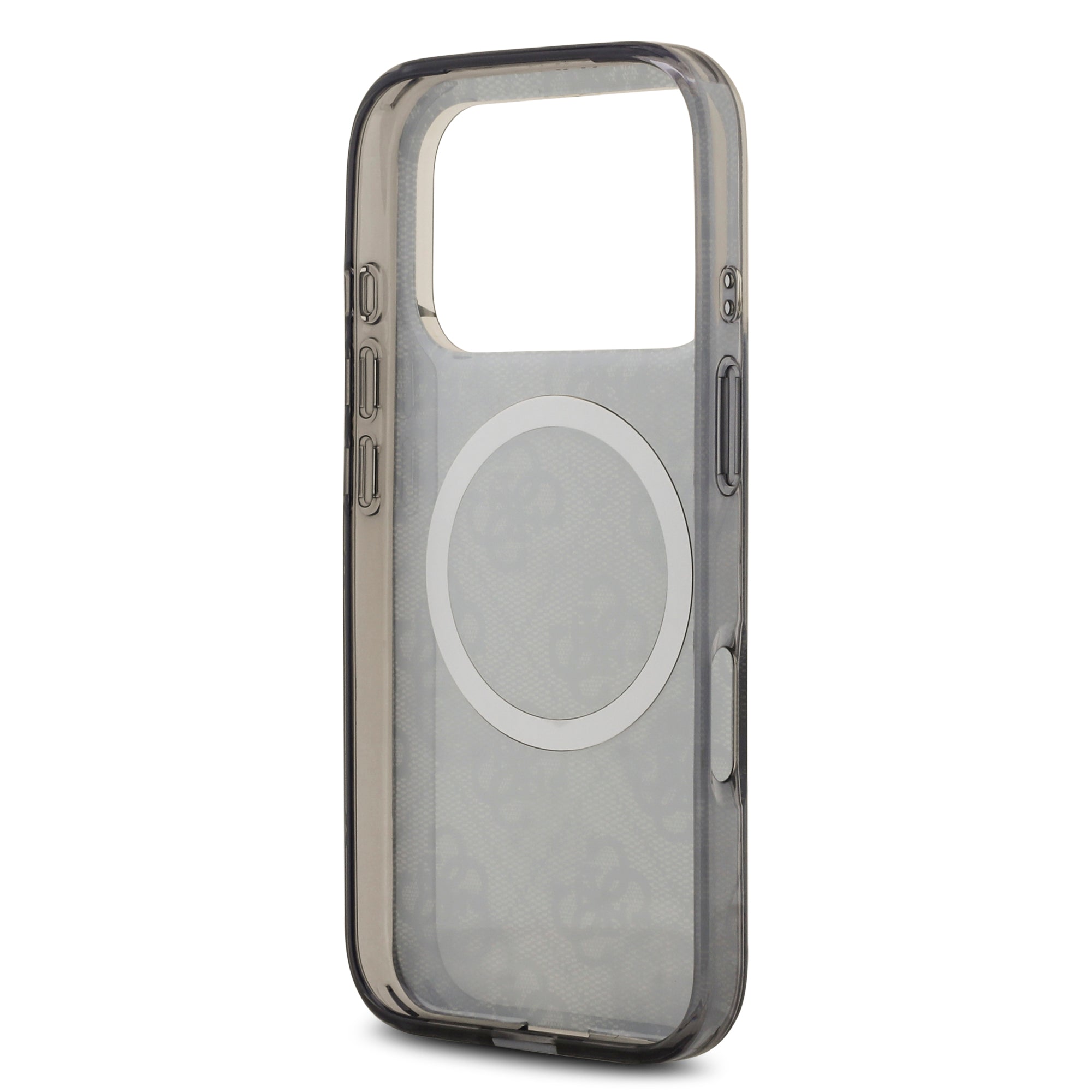 guess case for iphone 17 pro black button access
