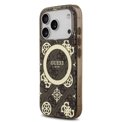 guess case for iphone 17 pro brown back design