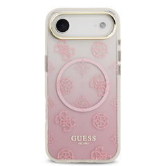 guess glitter case for iphone 17 air pink side profile
