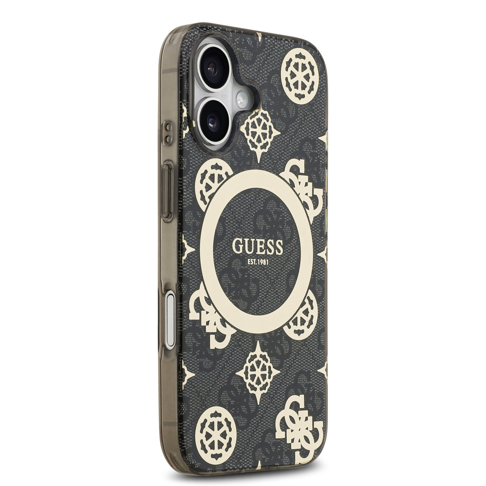 guess case for iphone 17 standard black angle view