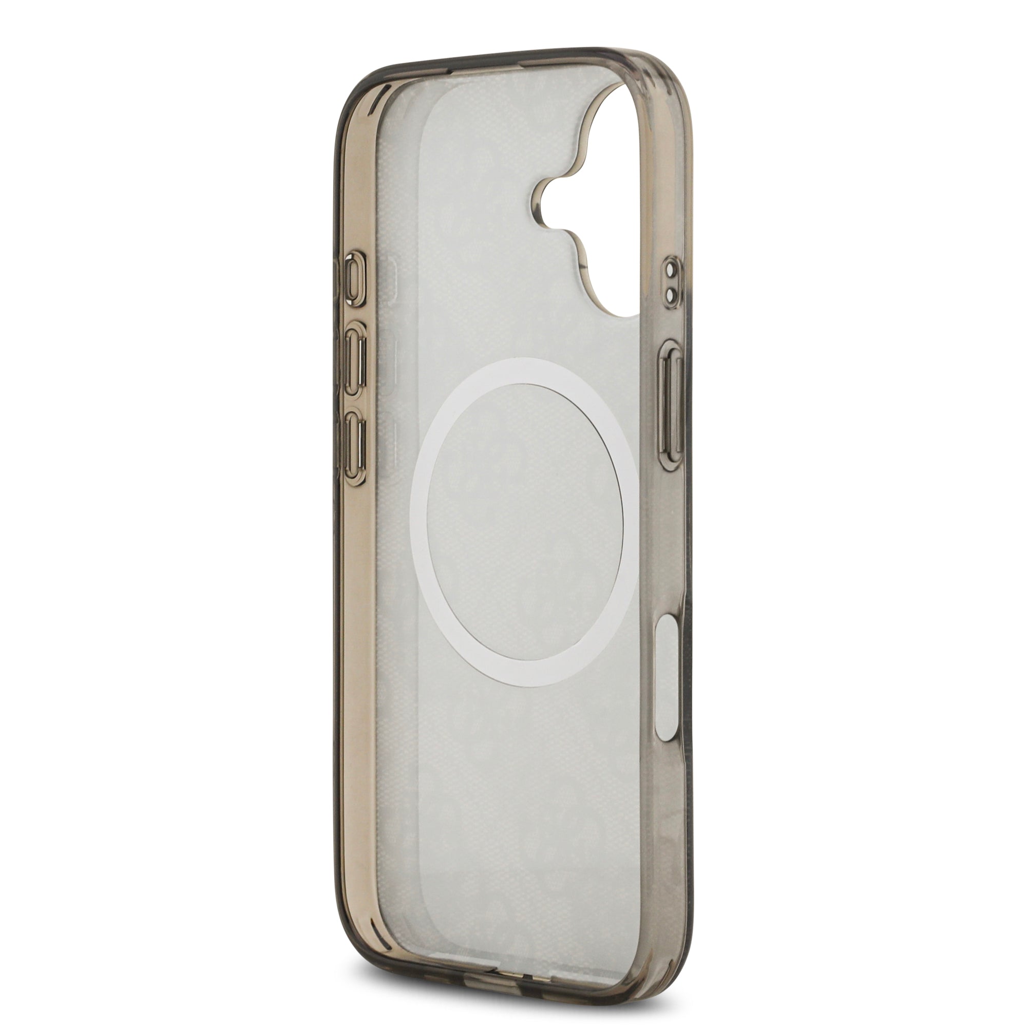 guess case for iphone 17 standard black button access