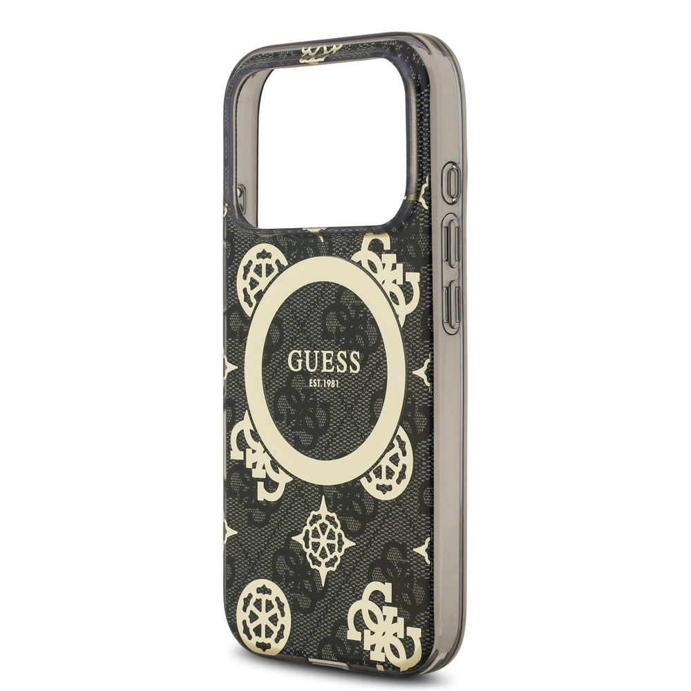 guess case for iphone 17 pro max black camera ring