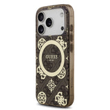 guess case for iphone 17 pro max brown back design