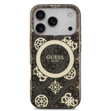 guess case for iphone 17 pro max brown side profile
