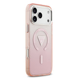 guess case for iphone 17 pro max pink angle view