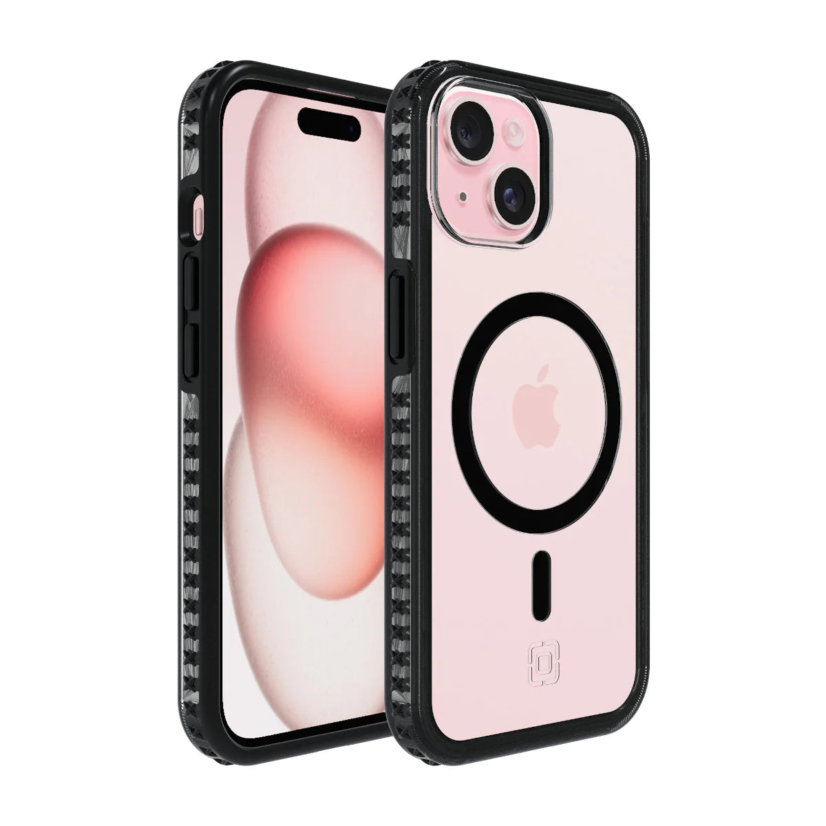 Incipio Grip & MagSafe Case for iPhone 16e / 15 / 14 / 13 - Clear Black