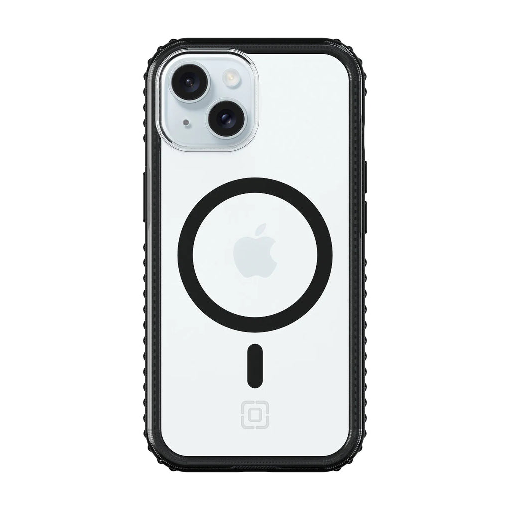 Incipio Grip & MagSafe Case for iPhone 15 Standard 6.1 - Clear Black