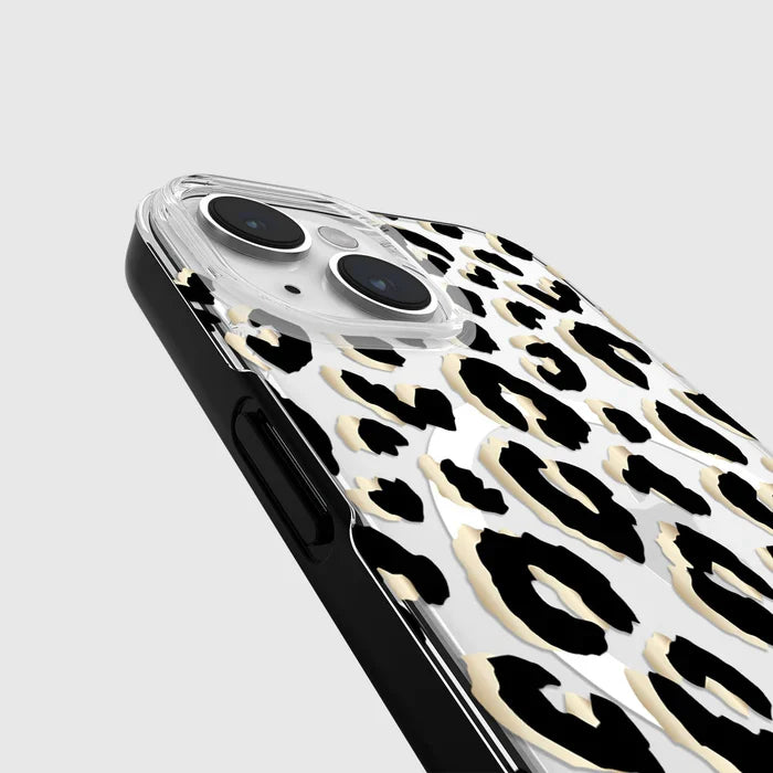 Kate Spade New York City Leopard Case for iPhone 15 Plus