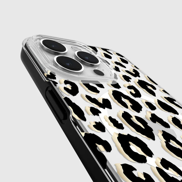 Kate Spade New York City Leopard Case for iPhone 15 Pro