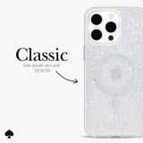 Kate Spade New York Chunky Glitter Case for iPhone 15 Pro Max
