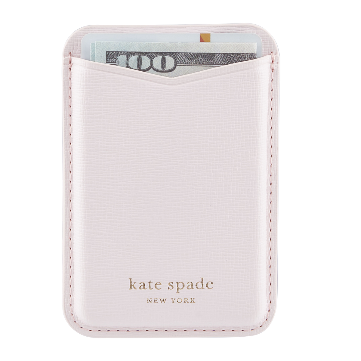 Kate Spade New York MagSafe Card Holder Magnetic Wallet - Pale Dogwood