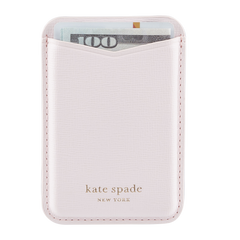 Kate Spade New York MagSafe Card Holder Magnetic Wallet - Pale Dogwood