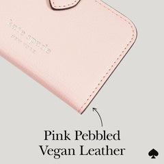 Kate Spade Morgan Magnetic Wallet for MagSafe - Chalk Pink