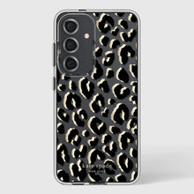 Load image into Gallery viewer, Kate Spade Clear Case Samsung S24 Standard 6.2 inch - City Leopard