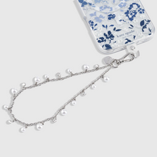 Load image into Gallery viewer, Kate Spade Phone Charm Wrist Strap - Dazzling Pearl