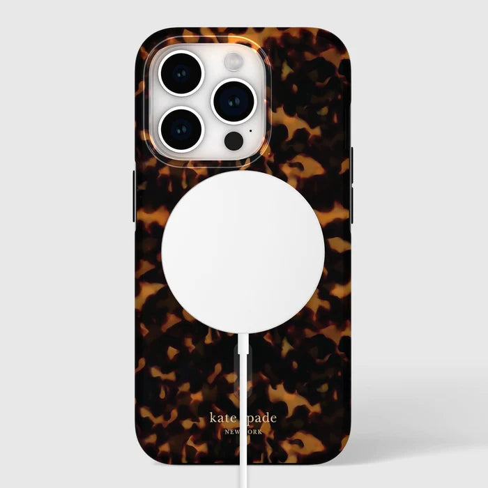 Kate Spade New York MagSafe Case iPhone 15 Pro 6.1" - Tortoise