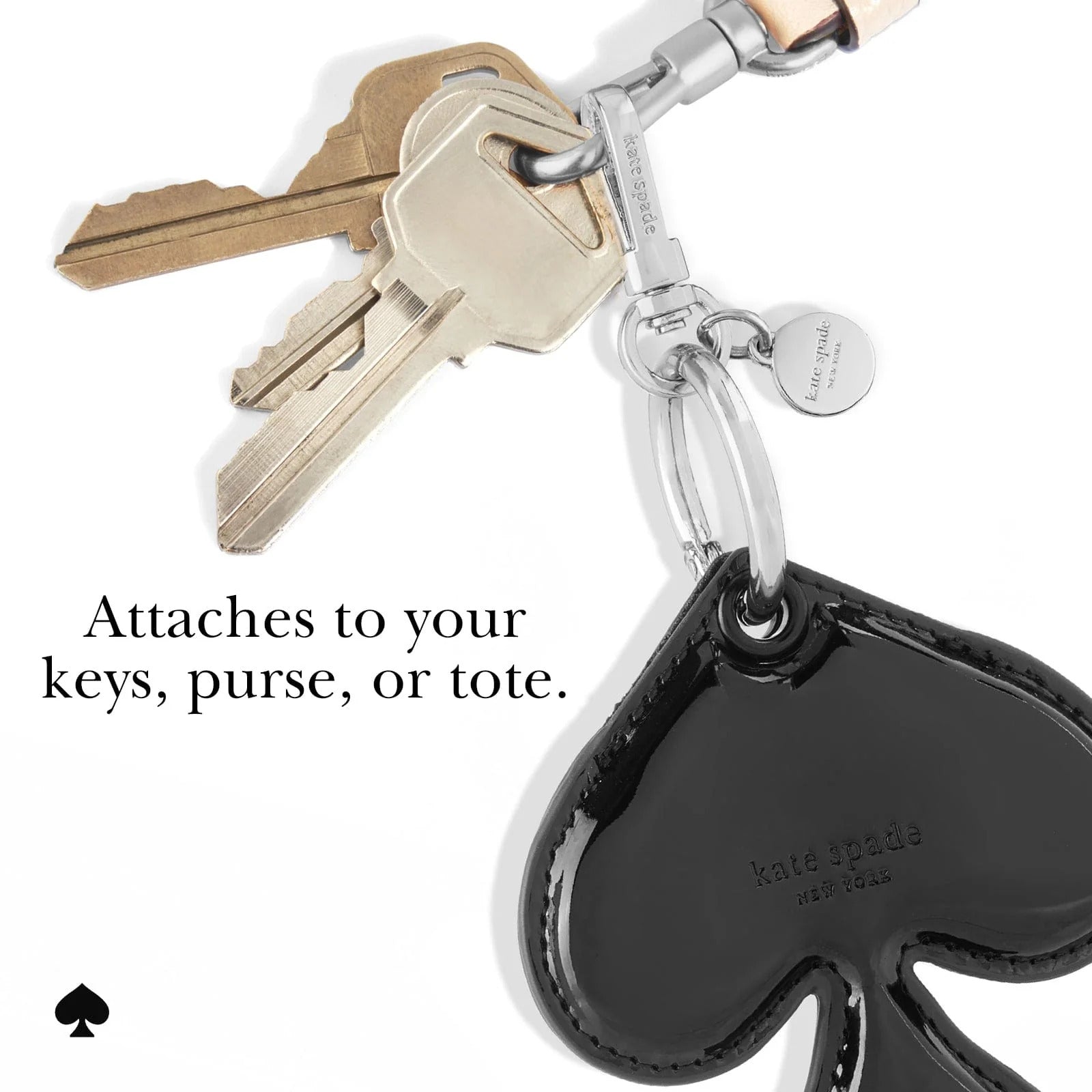 Kate Spade Keychain Spade Charm for AirTag