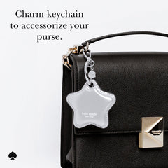 Kate Spade Star Charm Keychain for AirTag