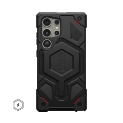 UAG Monarch Pro Rugged Case & Magnet Samsung S24 Ultra 5G 6.8 - Kevlar Black