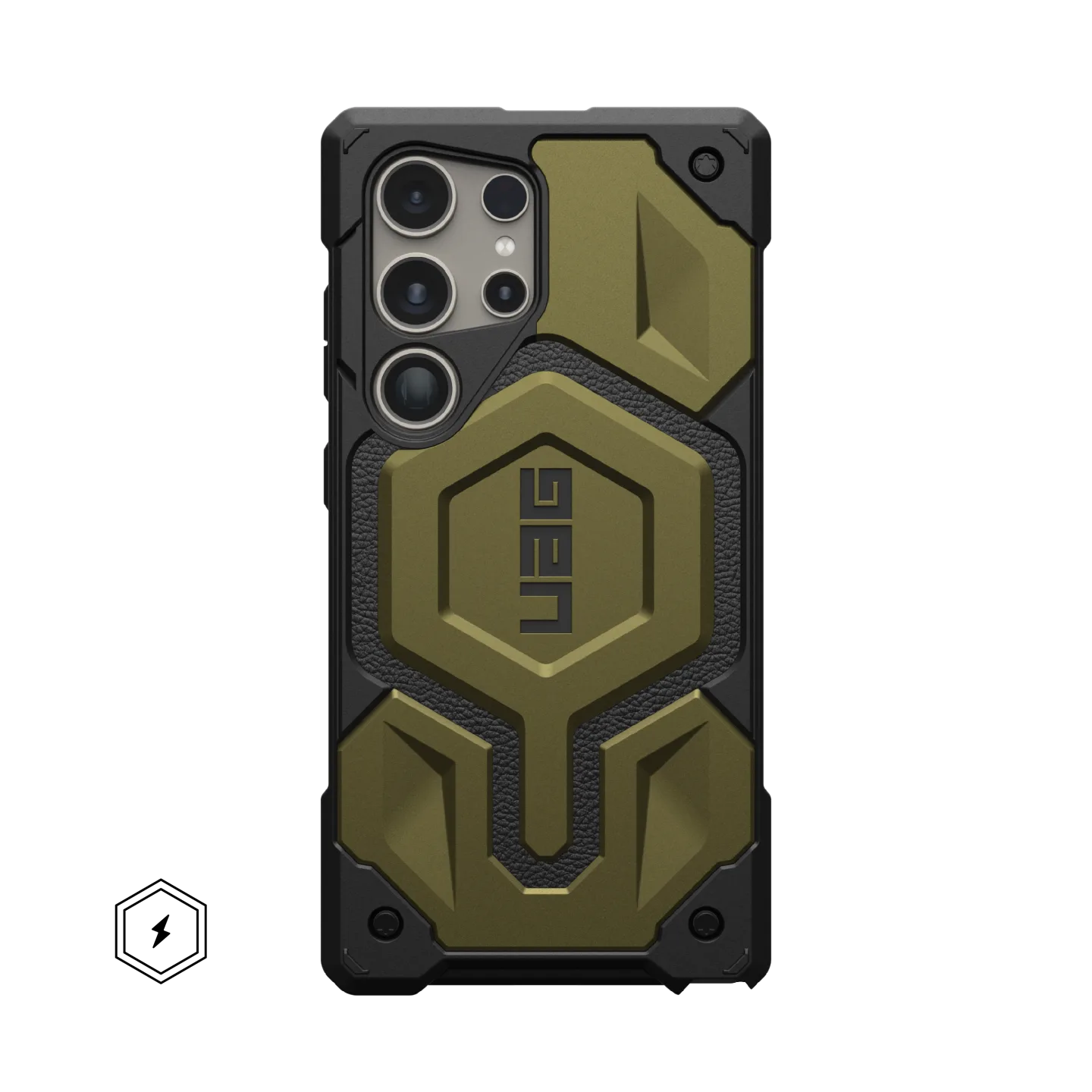 UAG Monarch Pro Rugged Case & Magnet Samsung S24 Ultra 5G 6.8 - Oxide