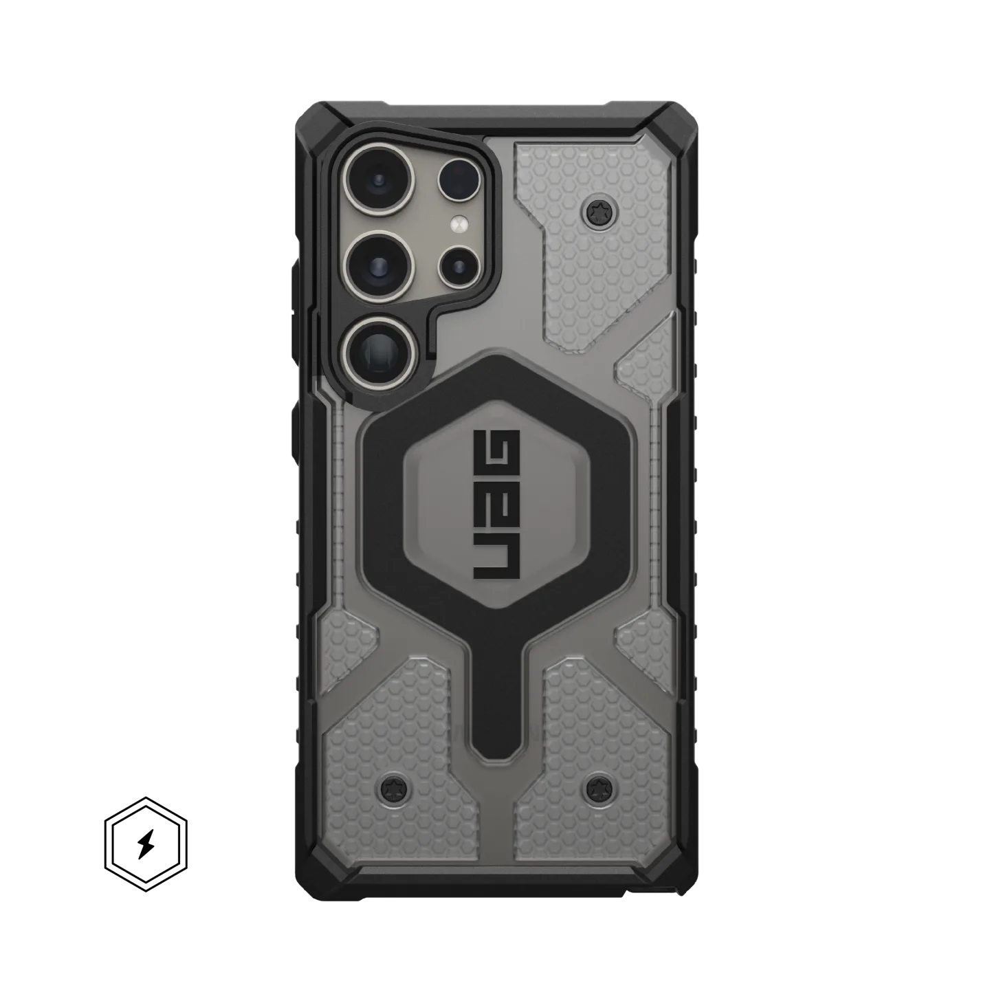 UAG Pathfinder Magsafe Rugged Case Samsung S24 Ultra 5G 6.8 - Clear Ice