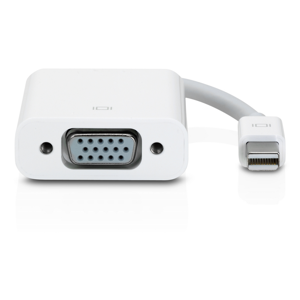 Apple Official Mini DisplayPort to VGA Adapter - White