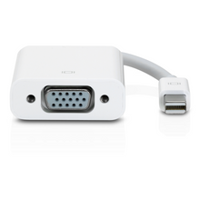 Load image into Gallery viewer, Apple Official Mini DisplayPort to VGA Adapter - White