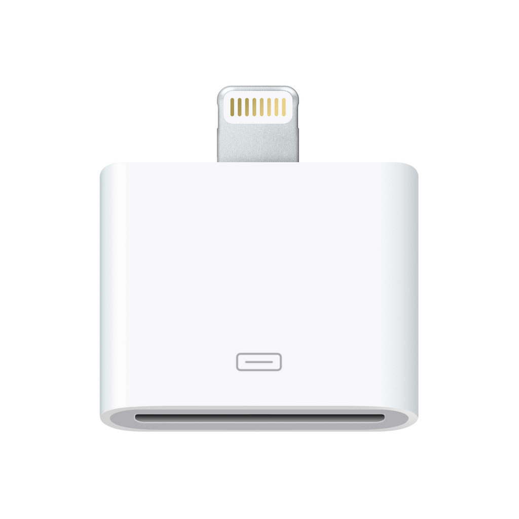 Apple Official Lightning - 30 Pin adapter - White