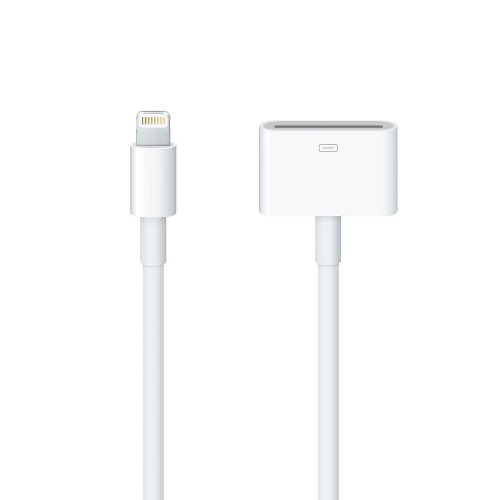 Apple Official Lightning to 30 Pin adapter - White