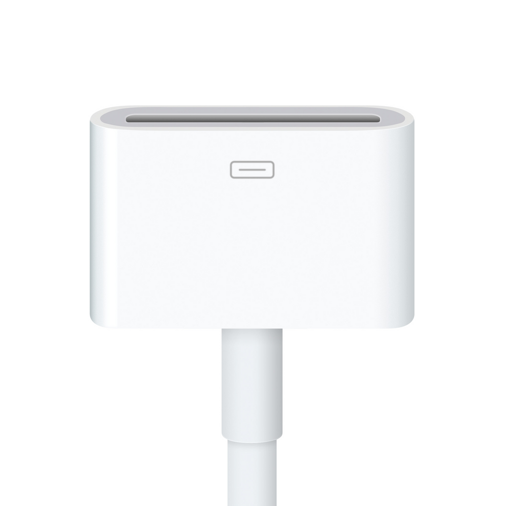 Apple Official Lightning to 30 Pin adapter - White