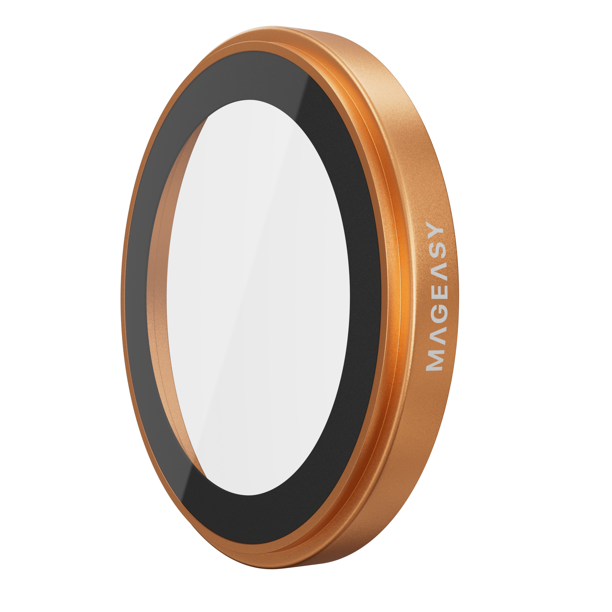 Mageasy Sapphire Camera Lens Protector for iPhone 17 Pro & 17 Pro Max - Coral