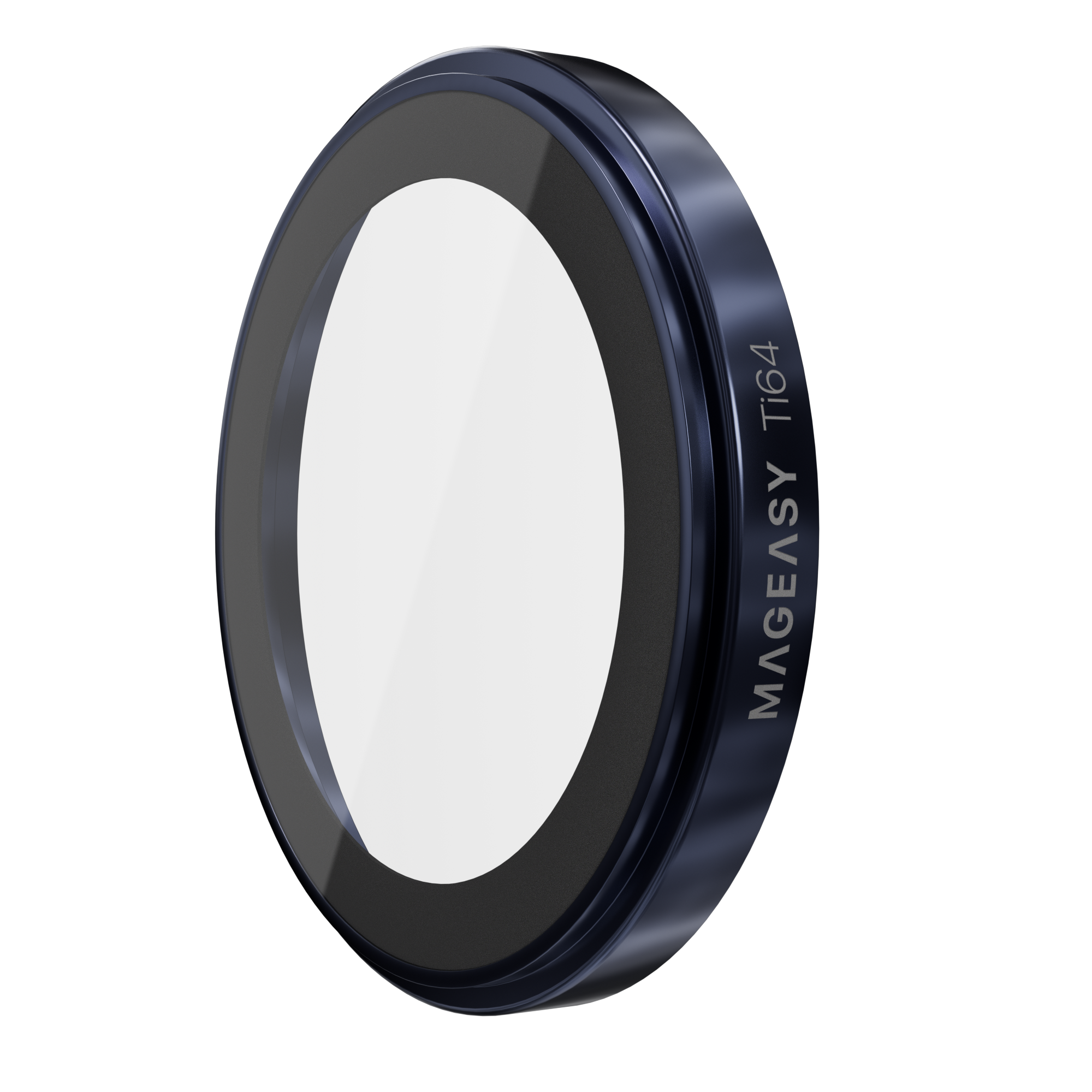 Mageasy Sapphire Camera Lens Protector for iPhone 17 Pro & 17 Pro Max - Titanium Midnight Blue