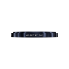 Mageasy Sapphire Camera Lens Protector for iPhone 17 Pro & 17 Pro Max - Titanium Midnight Blue