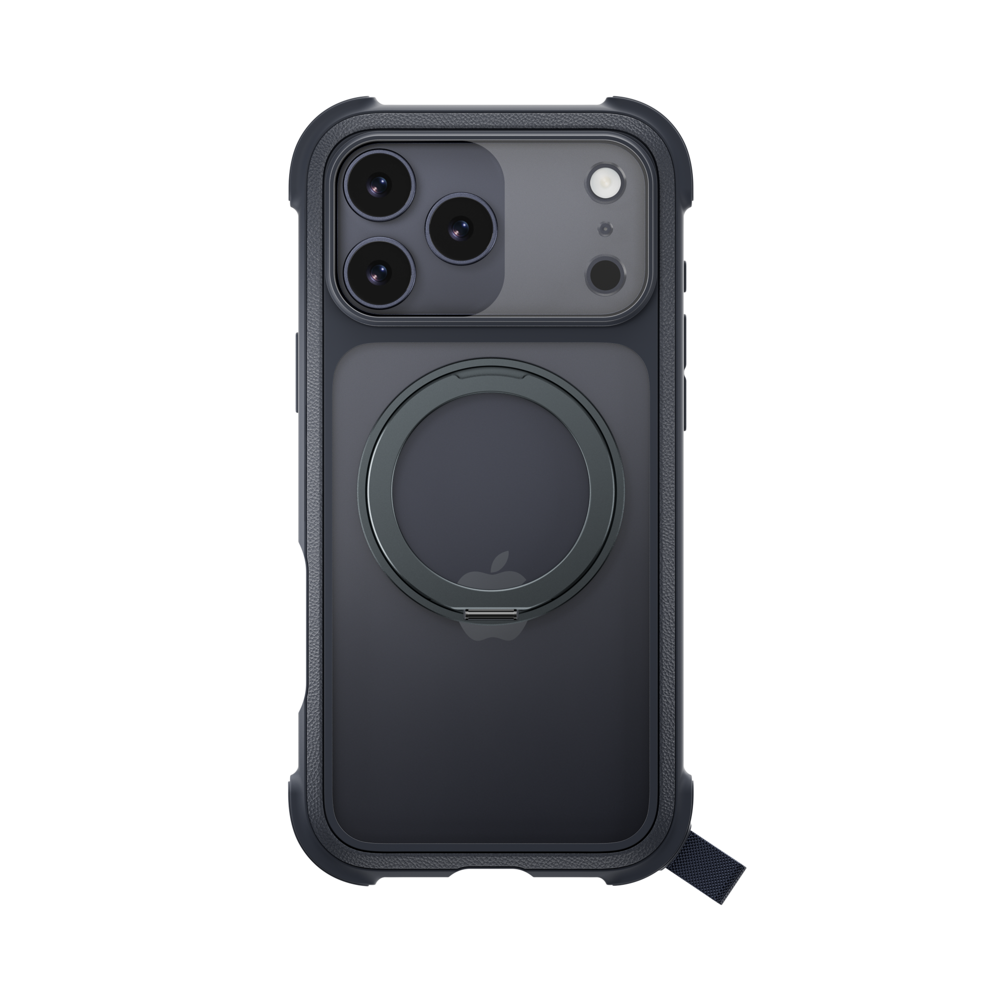 MagEasy Odyssey Stand M 360 Case for iPhone 17 Pro Max - Leatherette Midnight