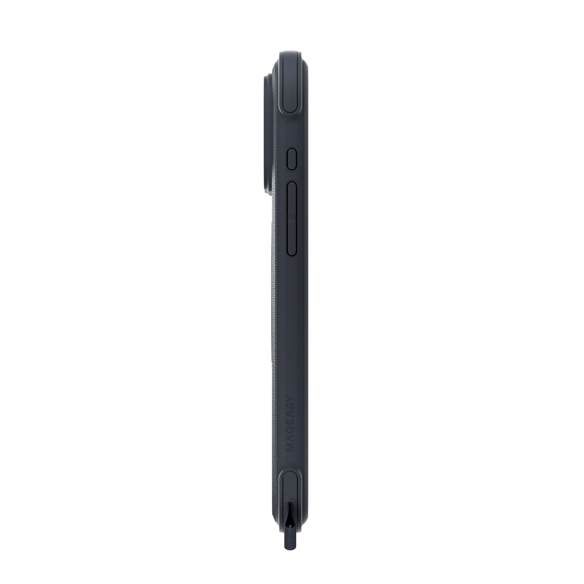 MagEasy Odyssey Stand M 360 Case for iPhone 17 Pro Max - Leatherette Midnight