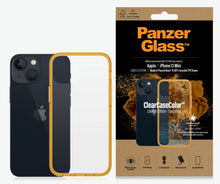 Load image into Gallery viewer, PanzerGlass Clear Case Apple iPhone 13 Mini - Tangerine
