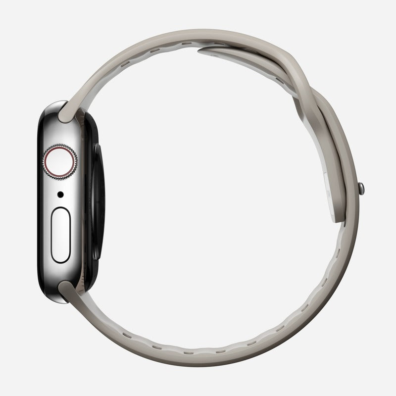 Nomad Sport Slim Band 42mm/44mm/45mm/49mm Waterproof Bracelet for Apple Watch - Bone