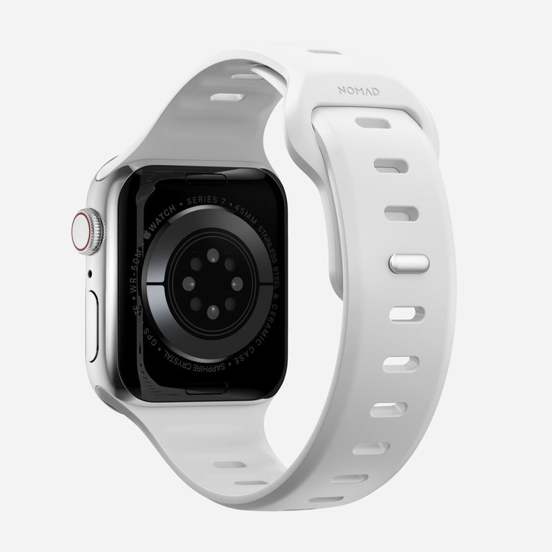 Nomad Sport Slim Band 44mm / 45mm / 49mm Waterproof Bracelet - White