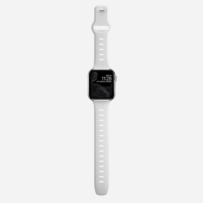 Nomad Sport Slim Band 44mm / 45mm / 49mm Waterproof Bracelet - White