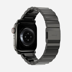 Nomad Steel Band 41mm Graphite Hardware Bracelet for Apple Watch - Graphite