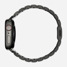 Load image into Gallery viewer, Nomad Steel Band 41mm Graphite Hardware Bracelet for Apple Watch - Graphite