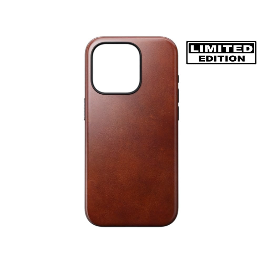 Nomad Horween Leather Case for iPhone 16 Pro - Olde Dublin Limited Ed