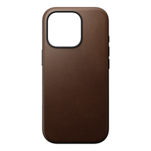 Load image into Gallery viewer, Nomad Modern Leather Case for iPhone 16 Pro 6.3 - Brown