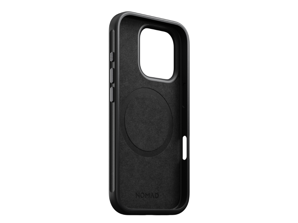 Nomad Modern Leather Case for iPhone 16 Pro 6.3 - Black