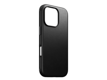 Load image into Gallery viewer, Nomad Modern Leather Case for iPhone 16 Pro 6.3 - Black