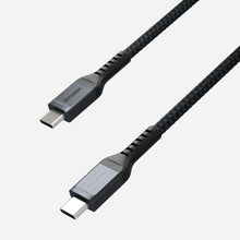 Load image into Gallery viewer, Nomad USB C Cable 1.5M with Kevlar for MacBook Pro / USB-C - Black