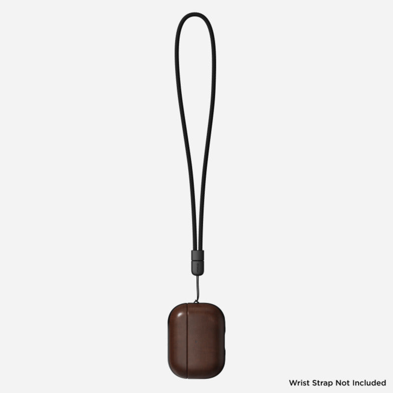 Nomad Modern Leather Case Horween Leather AirPods Pro 2nd Gen - Rustic Brown